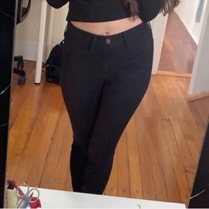 American eagle outfitters black jeggings